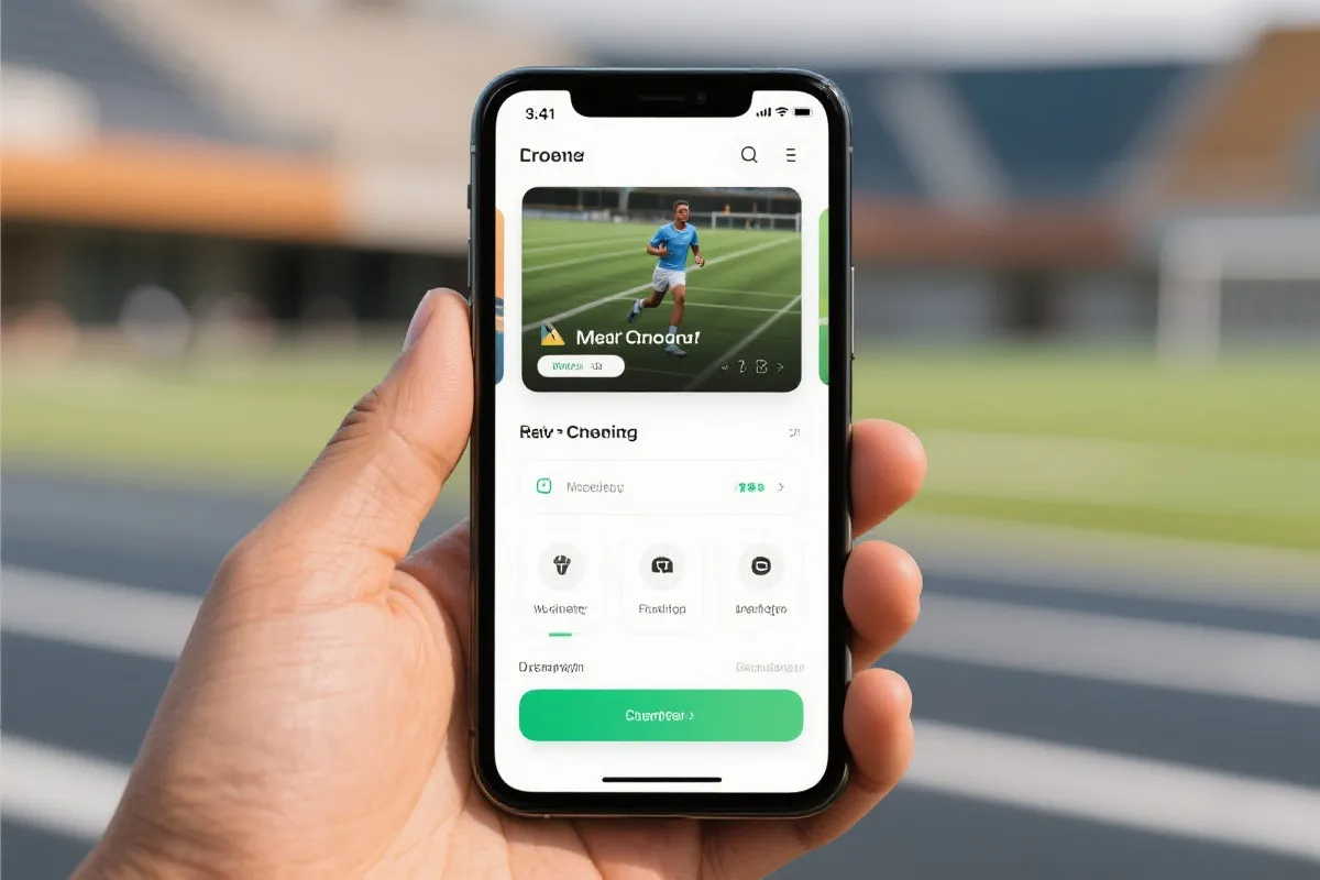 咪咕体育App界面示意图